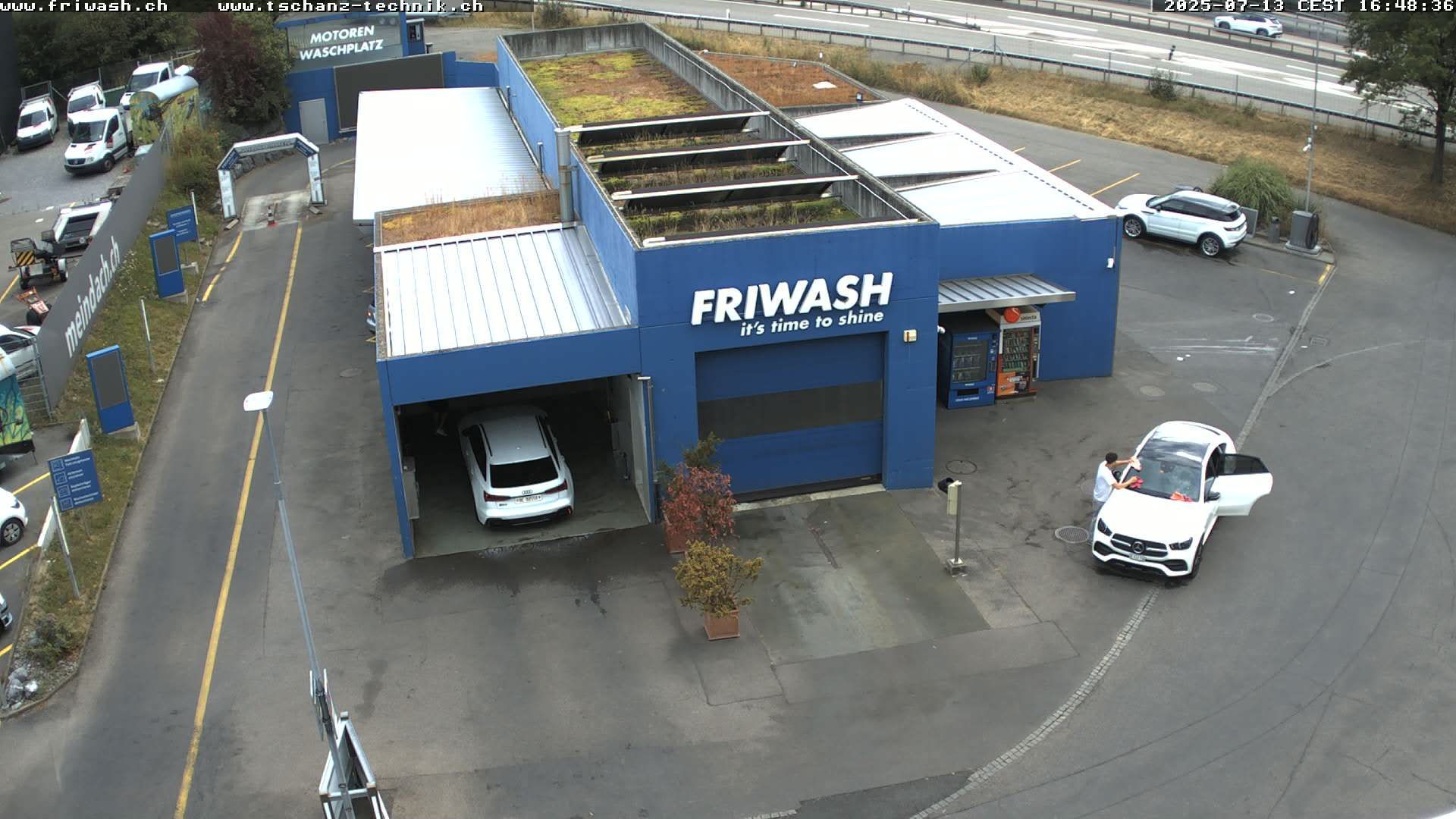 Traffic Cam Ittigen: Station de lavage