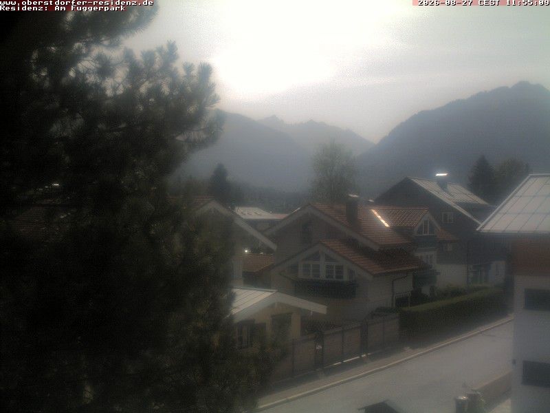 Traffic Cam Oberstdorf: Oberstdorfer Residenz | Am Fuggerpark