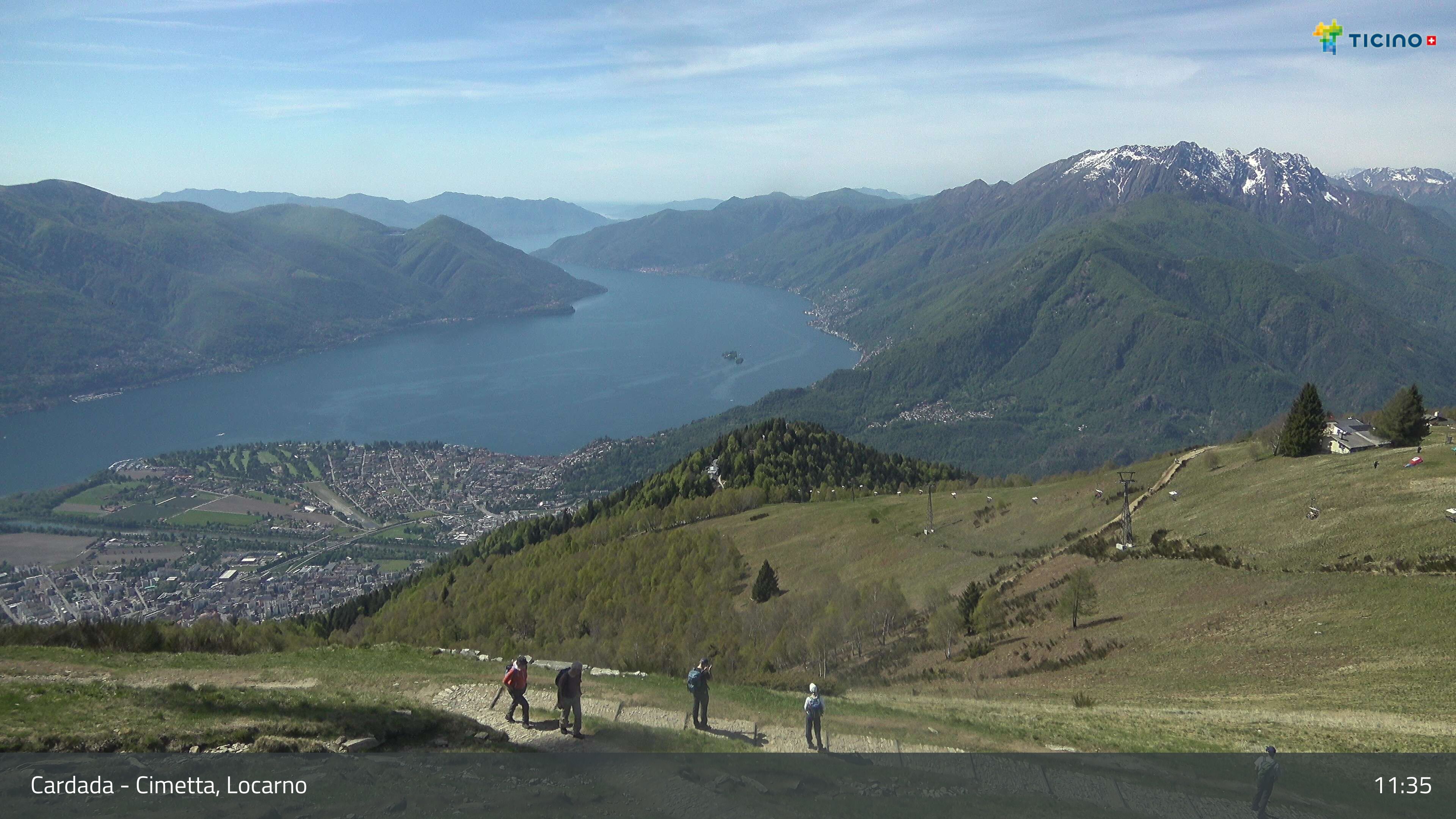 Brione sopra Minusio: Minusio, Locarno - Cimetta Bergstation