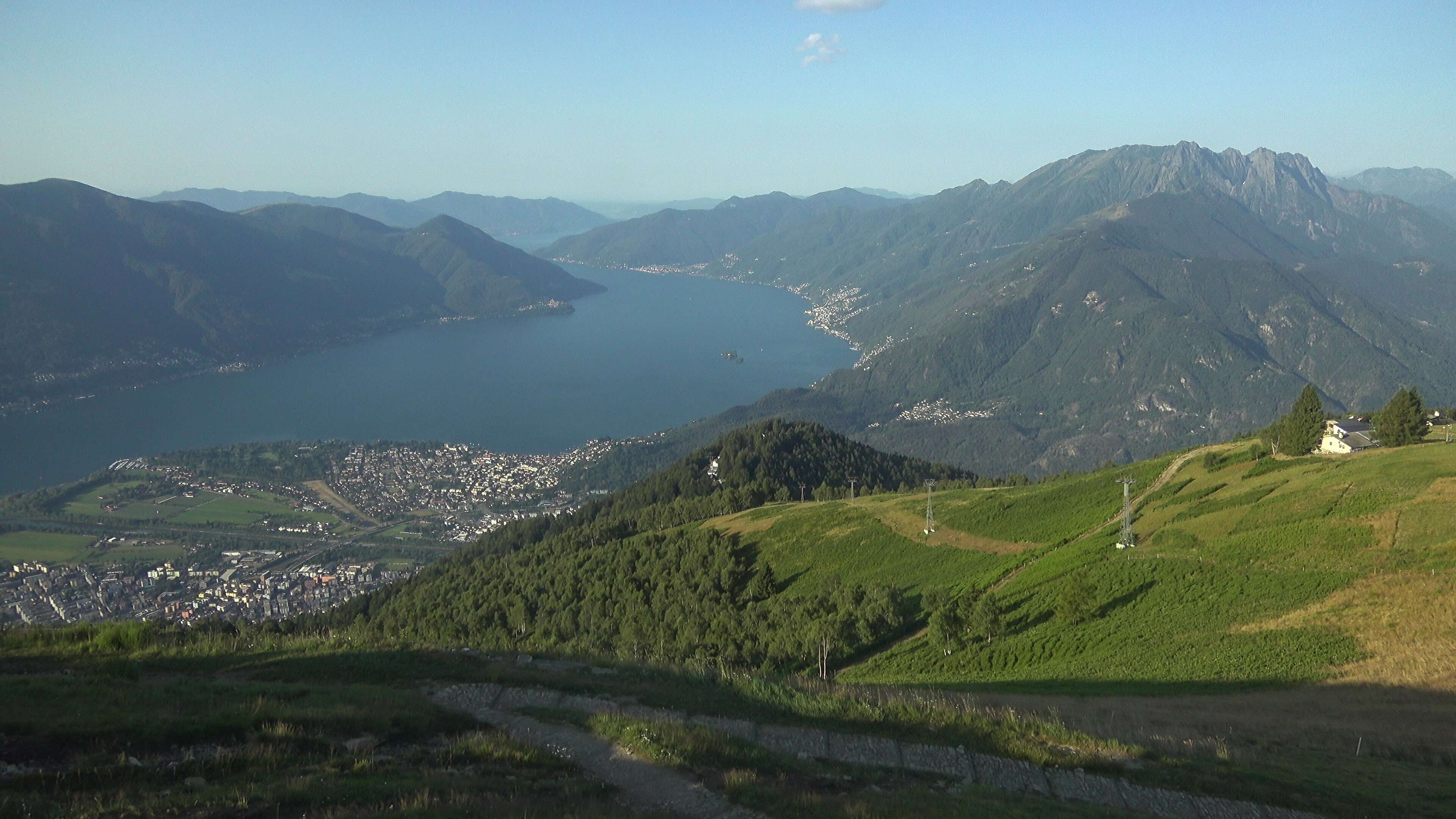 Brione sopra Minusio: Minusio, Locarno - Cimetta Bergstation