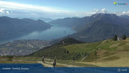 Brione sopra Minusio: Minusio, Locarno - Cimetta Bergstation