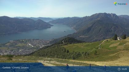 Brione sopra Minusio: Minusio, Locarno - Cimetta Bergstation