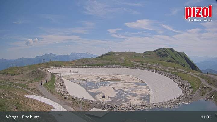 Wangs: Pizol - Pizolhütte