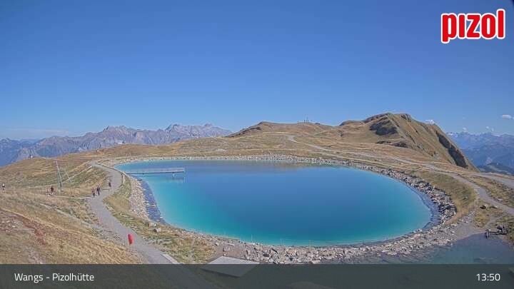 Wangs: Pizol - Pizolhütte
