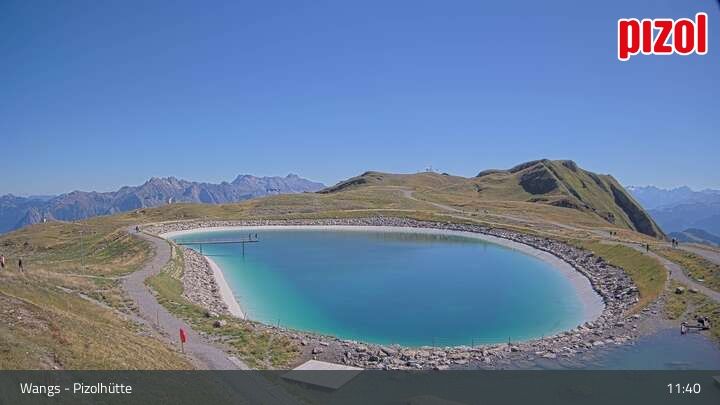 Wangs: Pizol - Pizolhütte