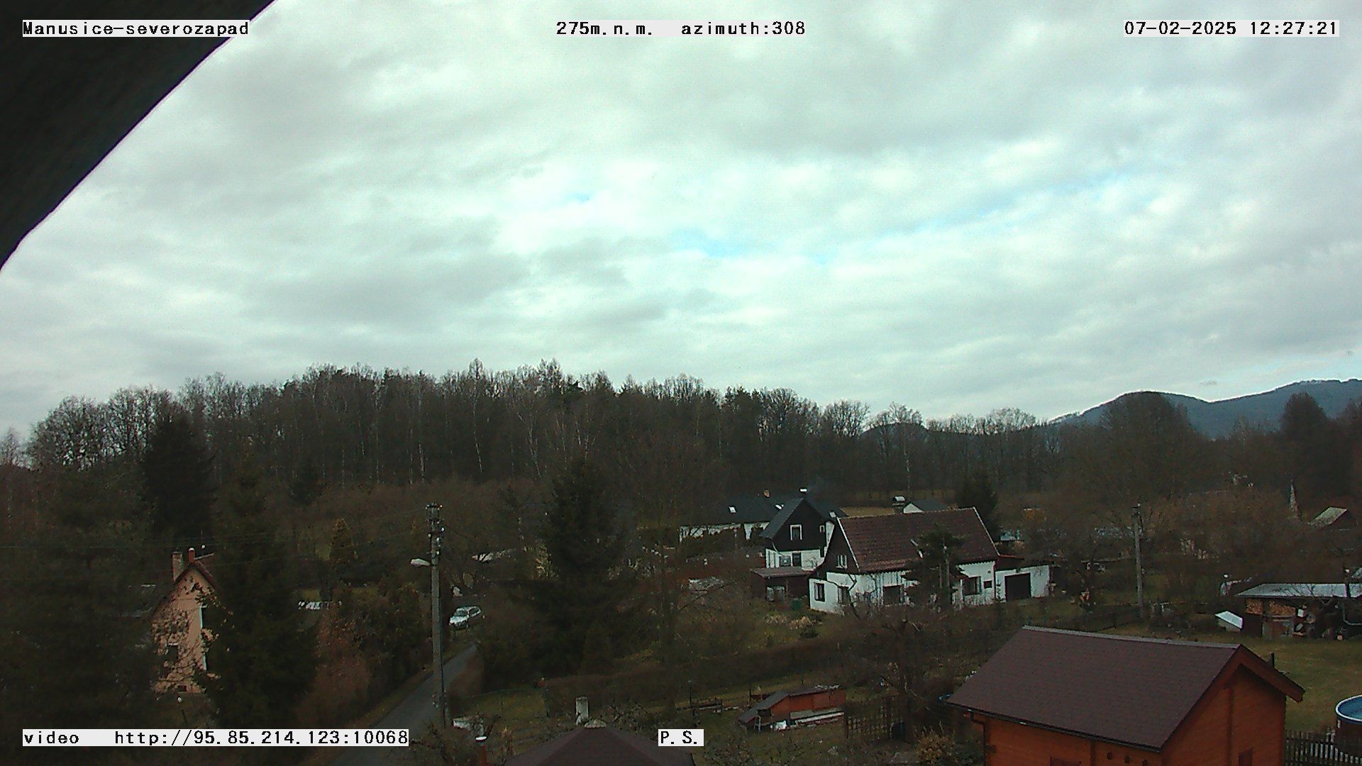 Traffic Cam Manusice: Liberecký kraj, Česko: North-west
