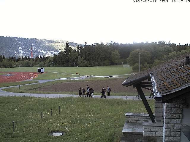 Magglingen › Nordosten: Restaurant End der Welt - 400-Rundbahn und Fussballplatz «End der Welt»