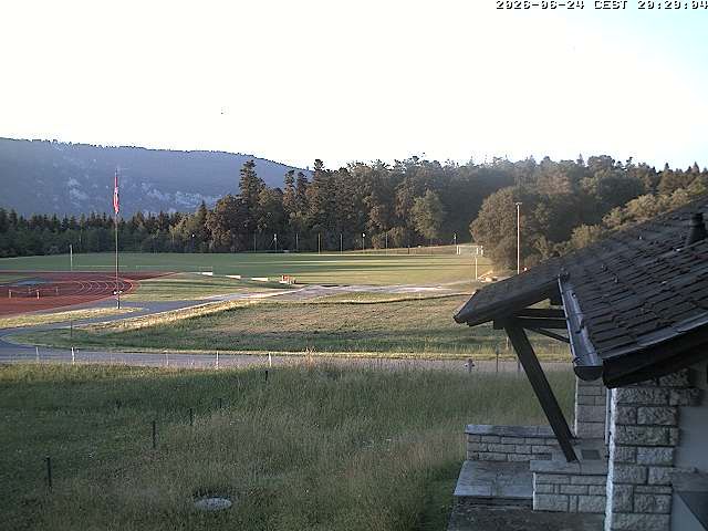Magglingen › Nordosten: Restaurant End der Welt - 400-Rundbahn und Fussballplatz «End der Welt»
