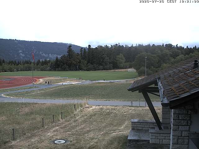 Magglingen › Nordosten: Restaurant End der Welt - 400-Rundbahn und Fussballplatz «End der Welt»