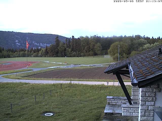 Magglingen › Nordosten: Restaurant End der Welt - 400-Rundbahn und Fussballplatz «End der Welt»