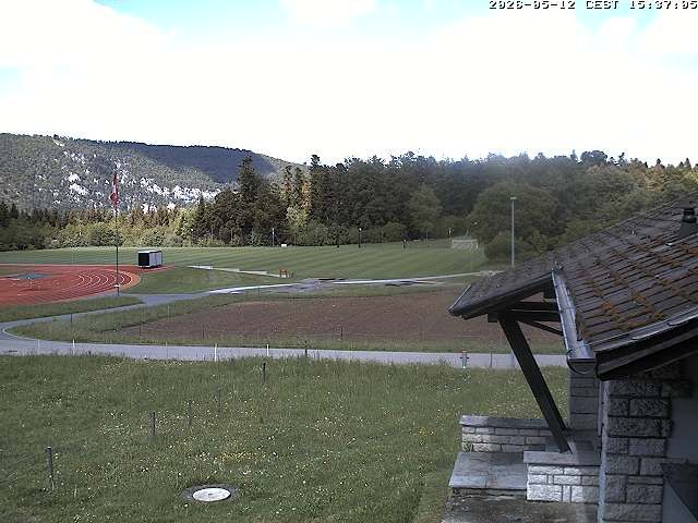 Magglingen › Nordosten: Restaurant End der Welt - 400-Rundbahn und Fussballplatz «End der Welt»