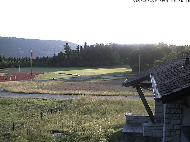 Magglingen › Nordosten: Restaurant End der Welt - 400-Rundbahn und Fussballplatz «End der Welt»