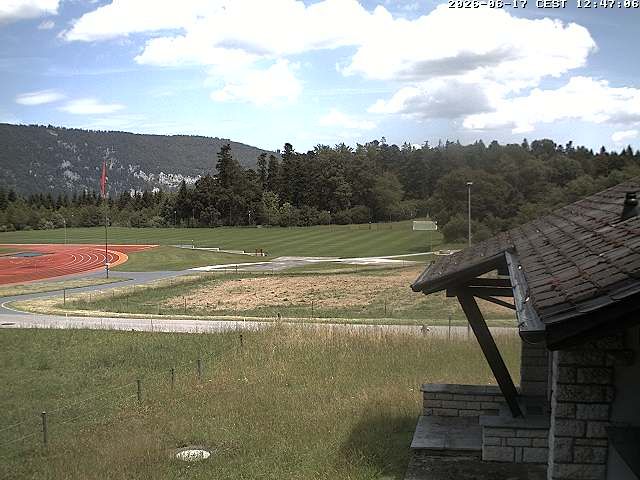 Magglingen › Nordosten: Restaurant End der Welt - 400-Rundbahn und Fussballplatz «End der Welt»