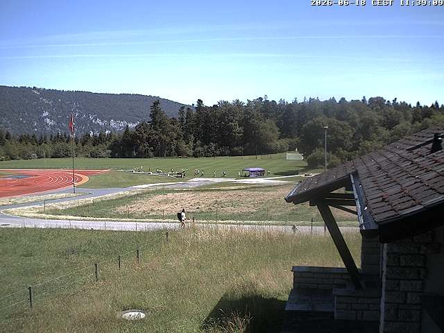 Magglingen › Nordosten: Restaurant End der Welt - 400-Rundbahn und Fussballplatz «End der Welt»
