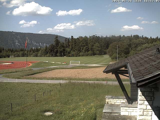 Magglingen › Nordosten: Restaurant End der Welt - 400-Rundbahn und Fussballplatz «End der Welt»