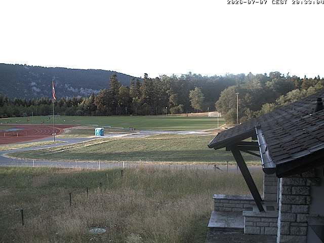 Magglingen › Nordosten: Restaurant End der Welt - 400-Rundbahn und Fussballplatz «End der Welt»