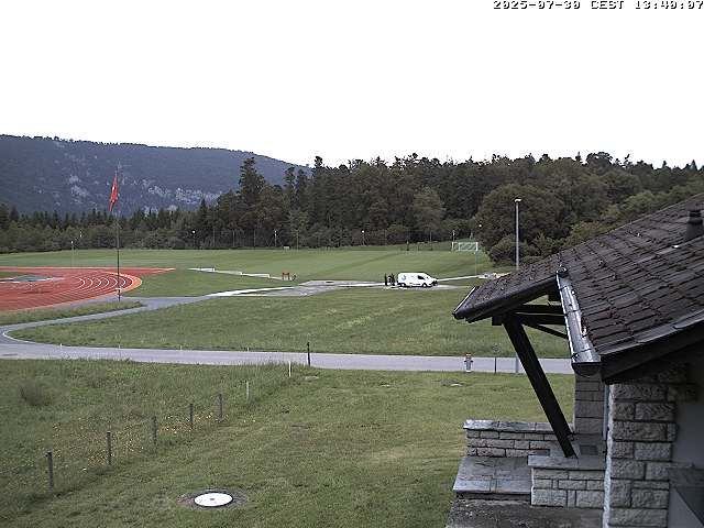 Magglingen › Nord-Ost: Restaurant End der Welt - 400-Rundbahn und Fussballplatz «End der Welt»