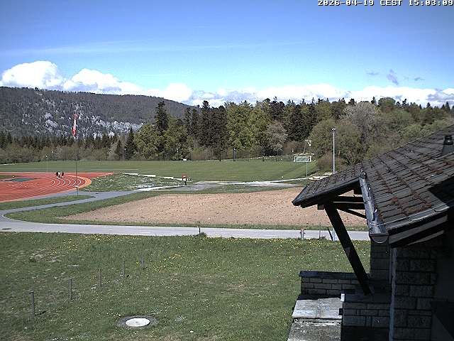 Magglingen › Nordosten: Restaurant End der Welt - 400-Rundbahn und Fussballplatz «End der Welt»