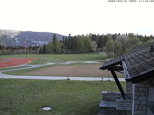 Magglingen › Nordosten: Restaurant End der Welt - 400-Rundbahn und Fussballplatz «End der Welt»