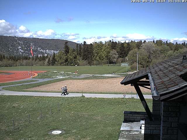 Magglingen › Nordosten: Restaurant End der Welt - 400-Rundbahn und Fussballplatz «End der Welt»