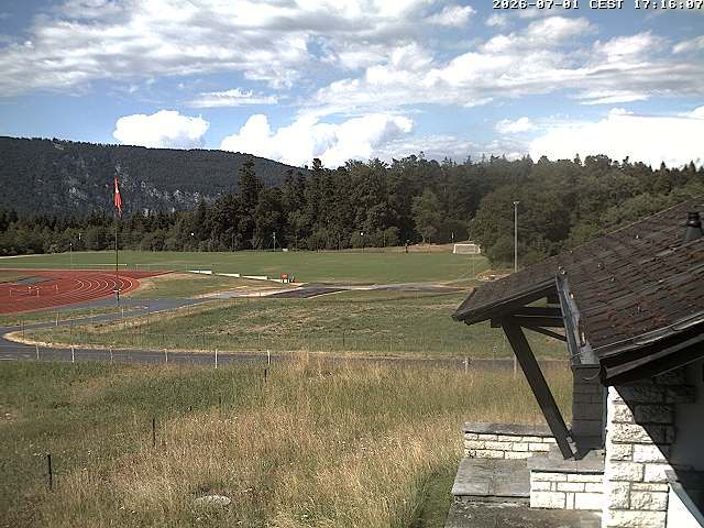 Magglingen › Nordosten: Restaurant End der Welt - 400-Rundbahn und Fussballplatz «End der Welt»