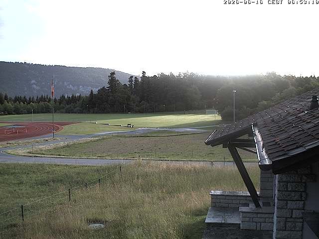 Magglingen › Nordosten: Restaurant End der Welt - 400-Rundbahn und Fussballplatz «End der Welt»