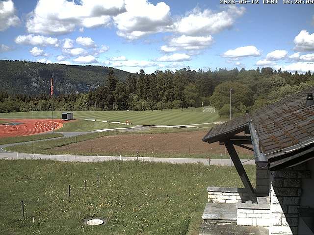 Magglingen › Nordosten: Restaurant End der Welt - 400-Rundbahn und Fussballplatz «End der Welt»
