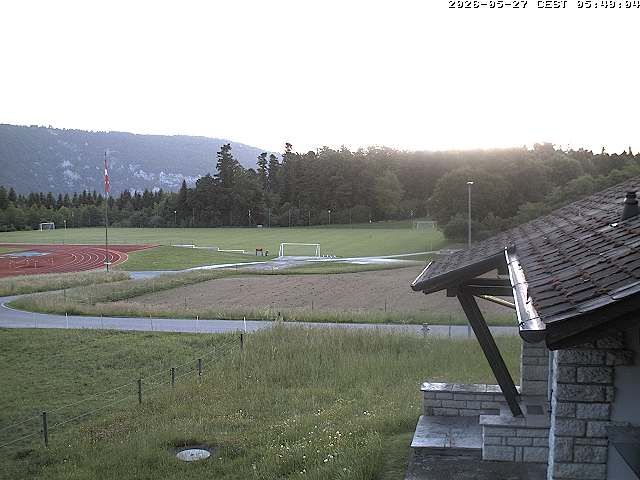 Magglingen › Nordosten: Restaurant End der Welt - 400-Rundbahn und Fussballplatz «End der Welt»