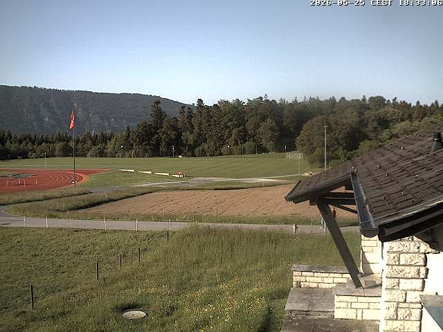 Magglingen › Nordosten: Restaurant End der Welt - 400-Rundbahn und Fussballplatz «End der Welt»
