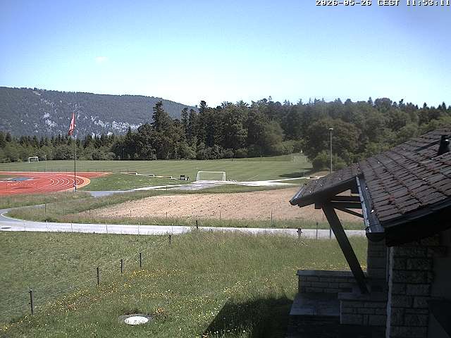 Magglingen › Nordosten: Restaurant End der Welt - 400-Rundbahn und Fussballplatz «End der Welt»