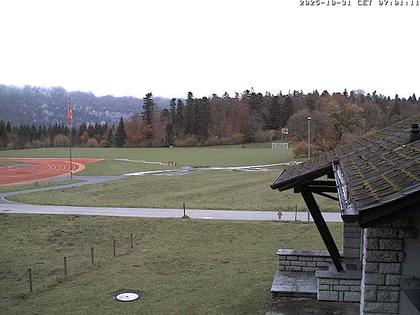 Magglingen › Nord-Ost: Restaurant End der Welt - 400-Rundbahn und Fussballplatz «End der Welt»