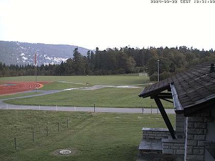 Magglingen › Nord-Ost: Restaurant End der Welt - 400-Rundbahn und Fussballplatz «End der Welt»