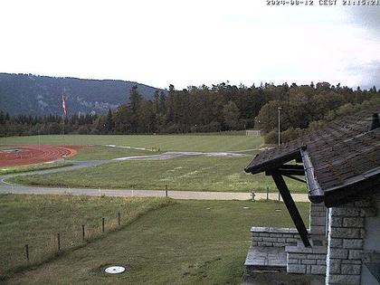 Magglingen › Nord-Ost: Restaurant End der Welt - 400-Rundbahn und Fussballplatz «End der Welt»