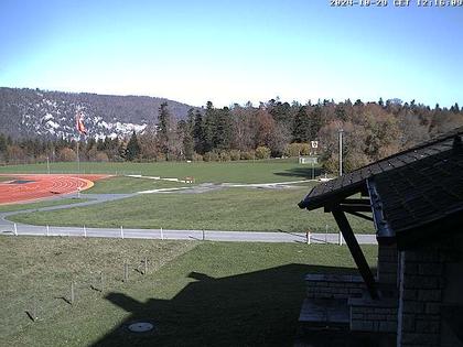 Magglingen › Nord-Ost: Restaurant End der Welt - 400-Rundbahn und Fussballplatz «End der Welt»