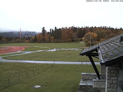 Magglingen › Nord-Ost: Restaurant End der Welt - 400-Rundbahn und Fussballplatz «End der Welt»