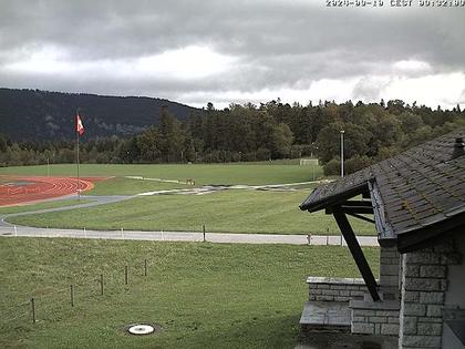 Magglingen › Nord-Ost: Restaurant End der Welt - 400-Rundbahn und Fussballplatz «End der Welt»