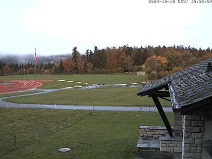 Magglingen › Nord-Ost: Restaurant End der Welt - 400-Rundbahn und Fussballplatz «End der Welt»