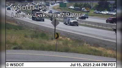Liberty Lake › East: I-90 at MP 296
