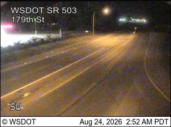 Traffic Cam Battle Ground: SR 503 at MP 6: 179th St