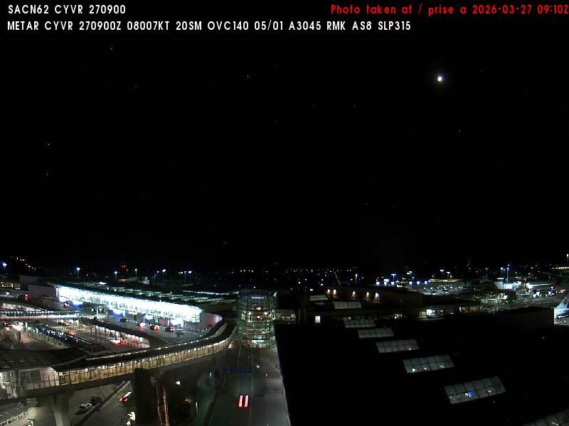 Traffic Cam Richmond › West: Vancouver International Airport