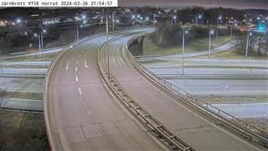 Traffic Cam Ostra Frolunda: Järnbrott väg 158 norrut