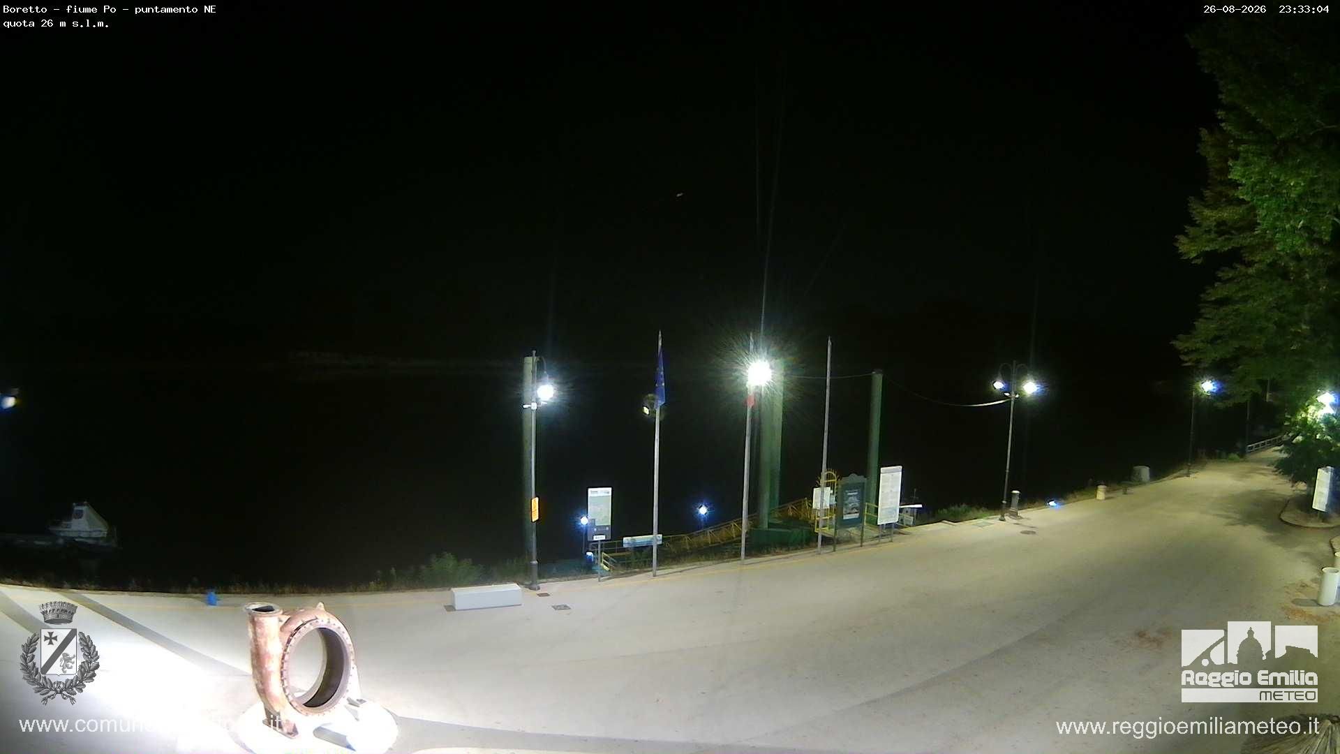 Traffic Cam Boretto › North-West: Porto turistico