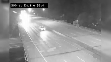 Traffic Cam Rochester › South: NY-590 Southbound at Empire Blvd