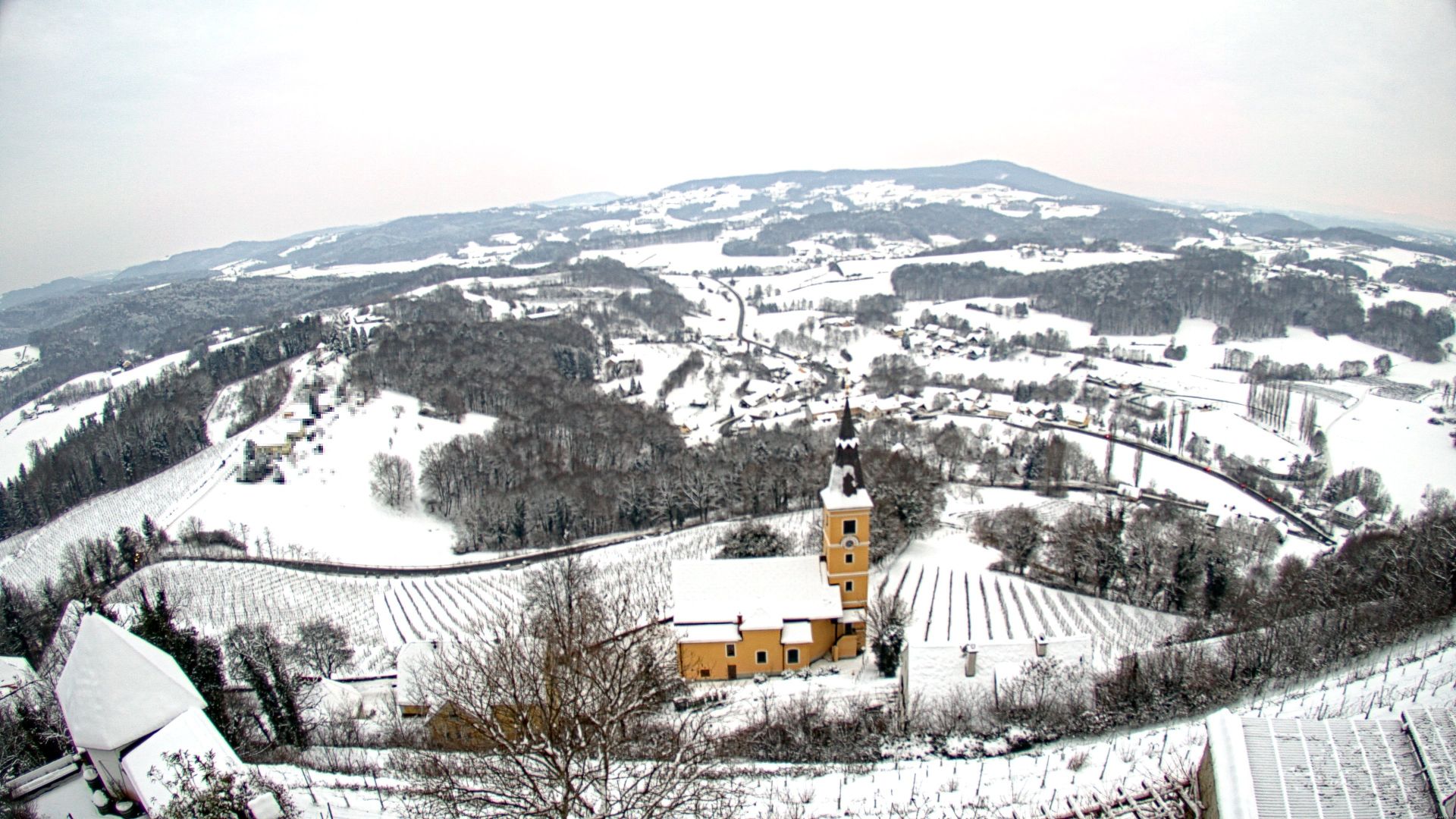 Traffic Cam Bad Gleichenberg: Schloss Kapfenstein, Blick auf Kapfenstein