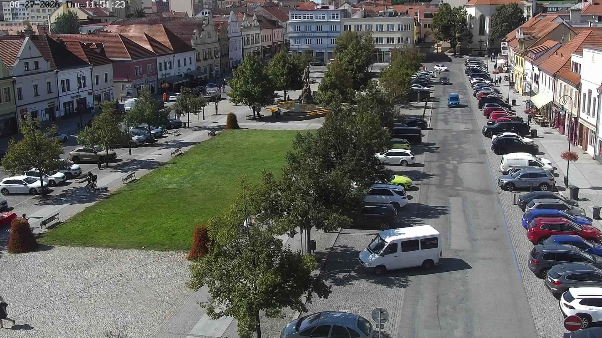 Traffic Cam Beroun › South-West: Husovo náměstí