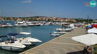 Medulin: Seafront, view of the bay and harbor
