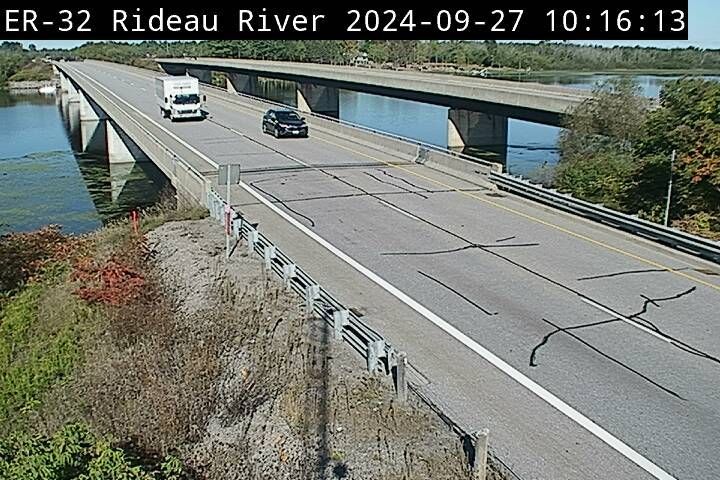 Traffic Cam North Grenville: Highway 416 near Rideau River