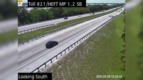 Traffic Cam Homestead: Tpke MM 1.2
