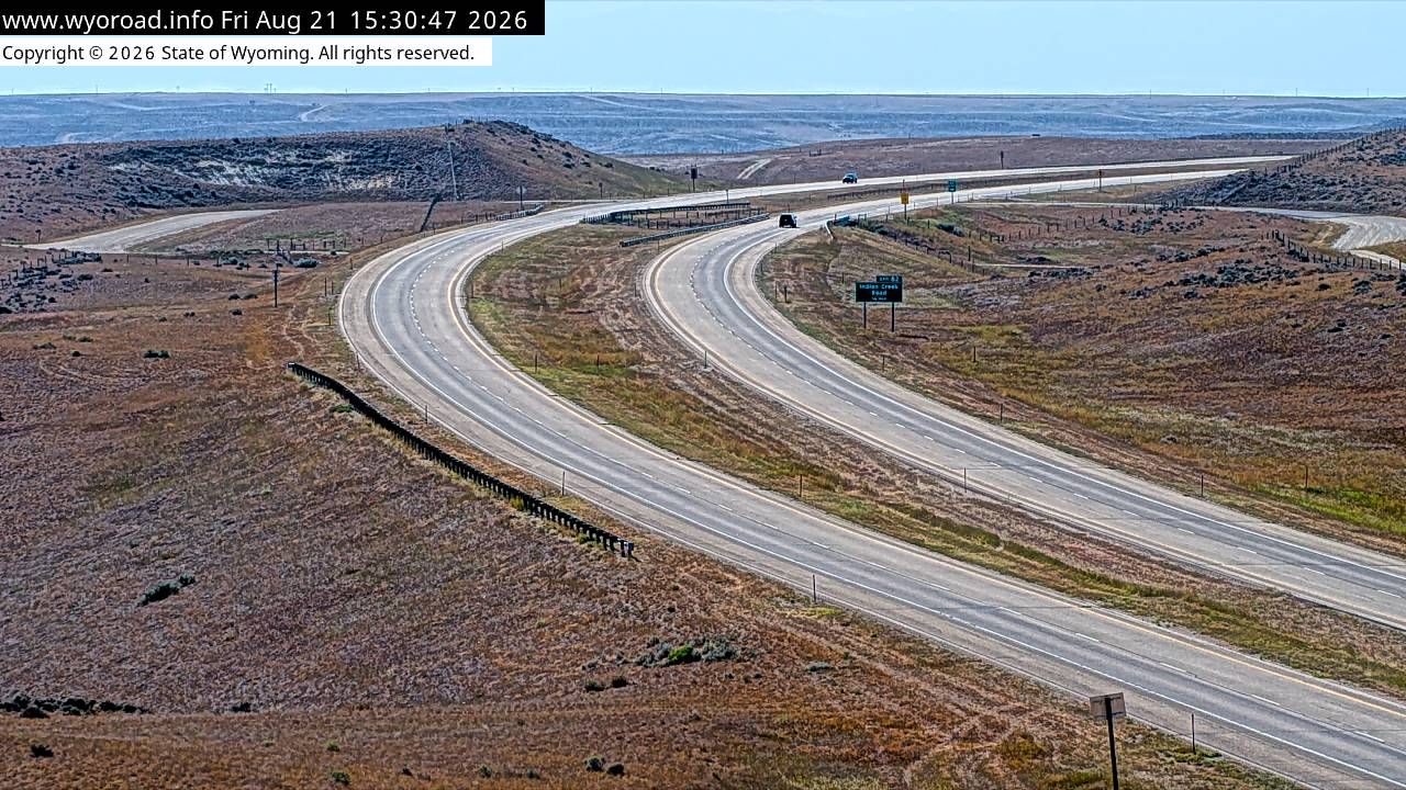 Traffic Cam Campbell County › West: Mile Marker 108 - WEST