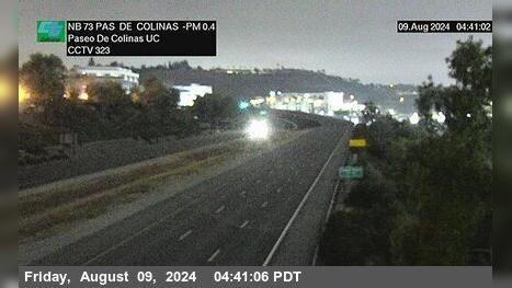 Traffic Cam Laguna Niguel › North: SR-73 : North of Paseo De Colinas Undercross